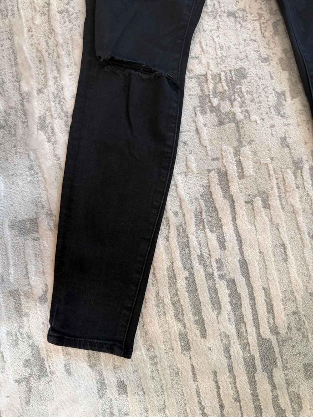 New American eagle super hi rise women’s jeggings black - Picture 2 of 15